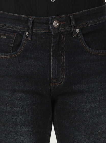 Tinted Ink Blue Washed Urban Fit Jeans | Greenfibre