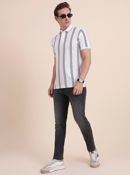 Mid Grey Washed Slim Fit Jeans | JadeBlue