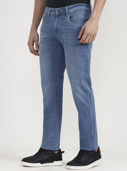 River Blue Washed Slim Fit Jeans | JadeBlue
