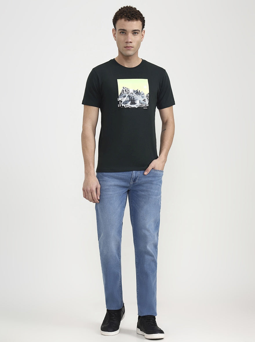 River Blue Washed Slim Fit Jeans | JadeBlue