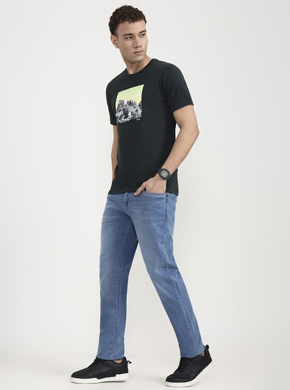 River Blue Washed Slim Fit Jeans | JadeBlue