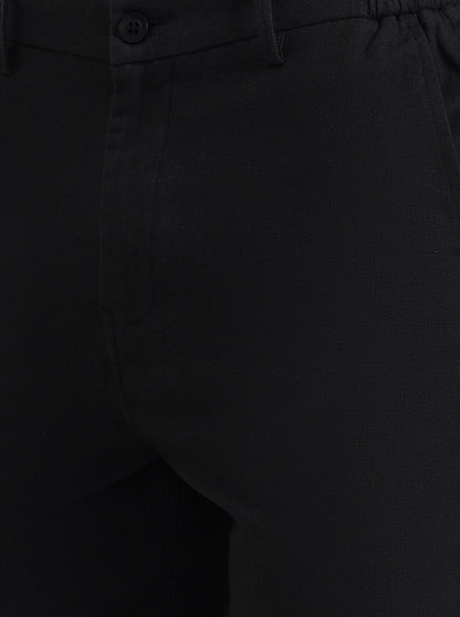 Dark Grey Solid Regular Fit Track Pant | JadeBlue