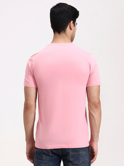 Wild Rose Printed Slim Fit T-Shirt | Greenfibre