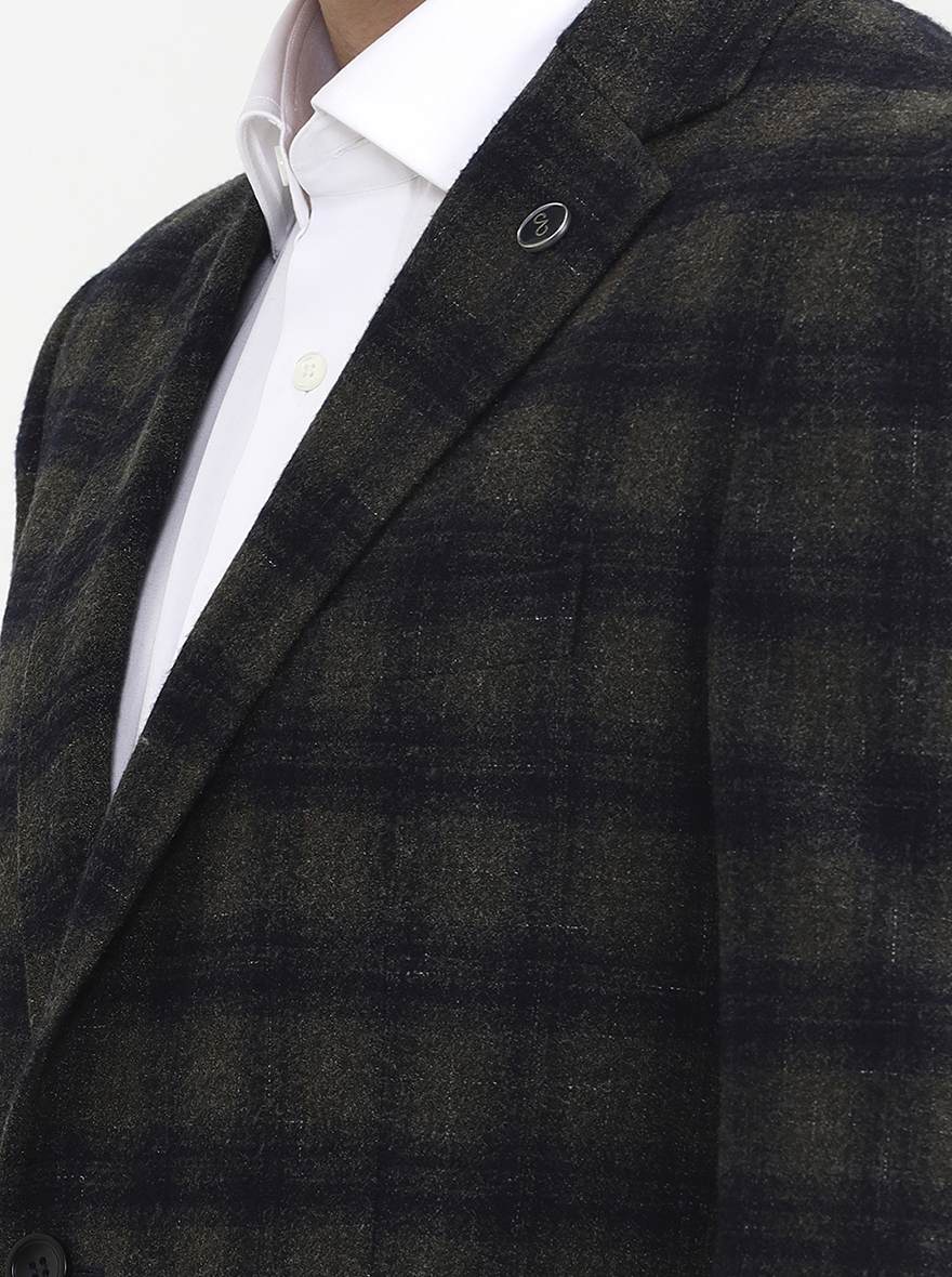 Green Checked  Blazer | Wyre