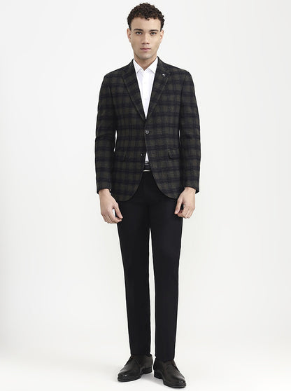 Green Checked  Blazer | Wyre