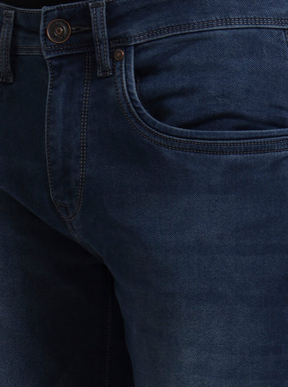 Vintage Blue Washed Slim Fit Jeans | JadeBlue