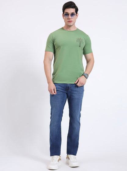Light Blue Washed Slim Fit Jeans | JadeBlue
