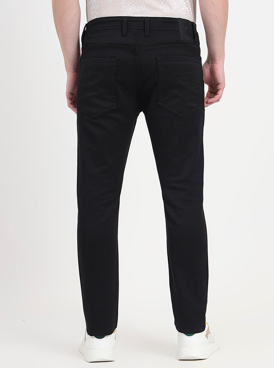Black Washed Slim Fit Jeans | JadeBlue