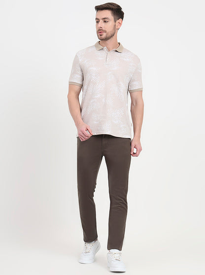 Olive Washed Slim Fit Jeans | JadeBlue