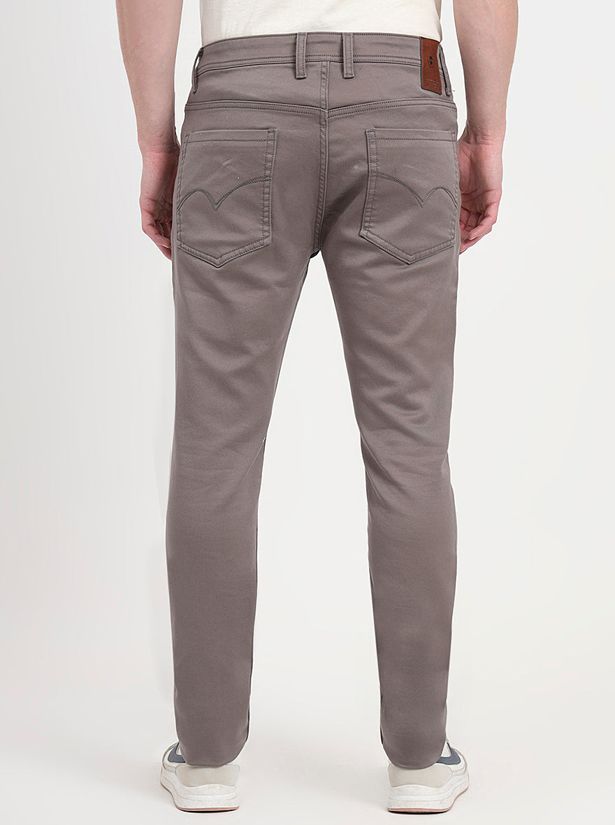Grey Washed Slim Fit Jeans | JadeBlue