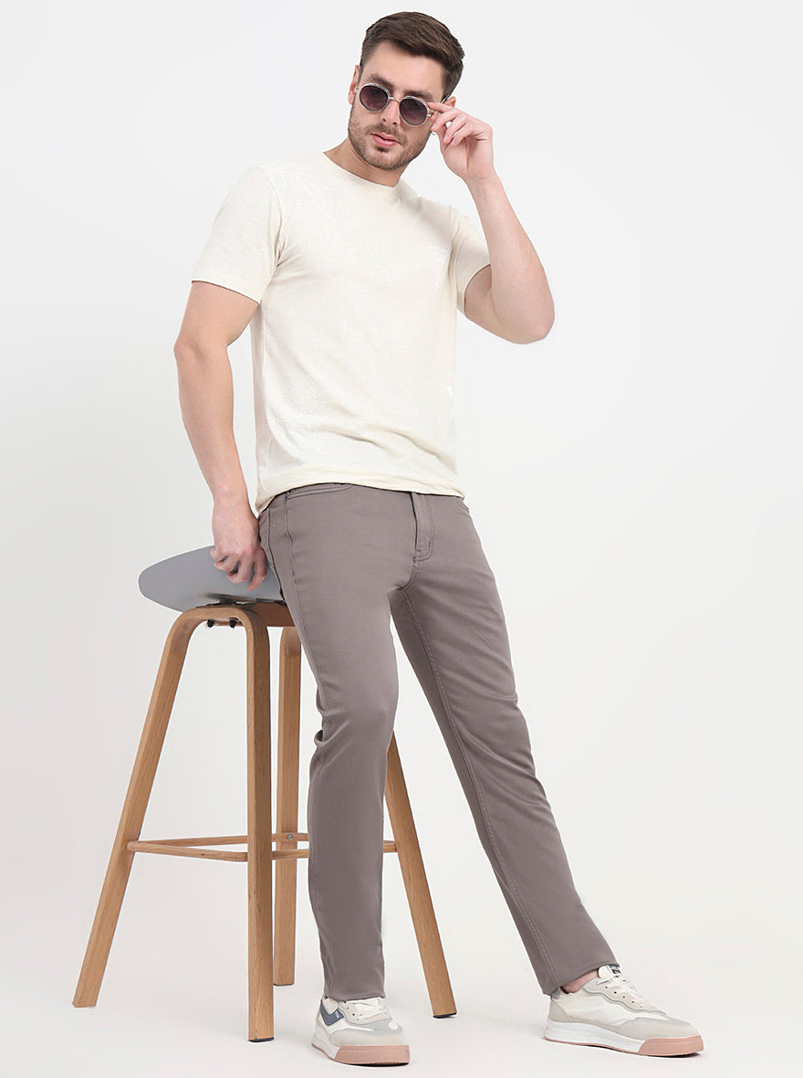 Grey Washed Slim Fit Jeans | JadeBlue