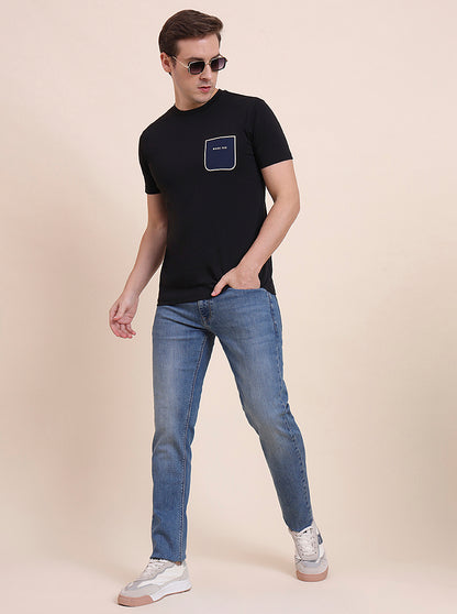Mid Blue Washed Slim Fit Jeans | JadeBlue