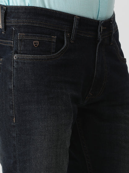 Tinted Blue Washed Slim Fit Jeans | Greenfibre