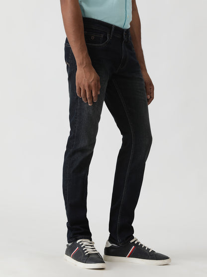 Tinted Blue Washed Slim Fit Jeans | Greenfibre