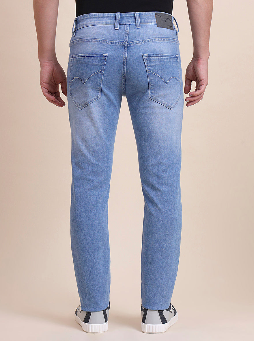 River Blue Washed Slim Fit Jeans | JadeBlue