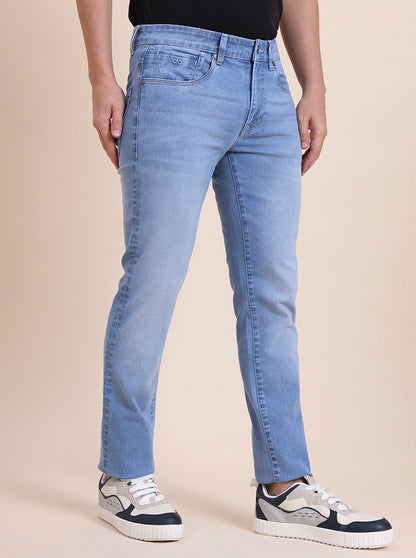 River Blue Washed Slim Fit Jeans | JadeBlue