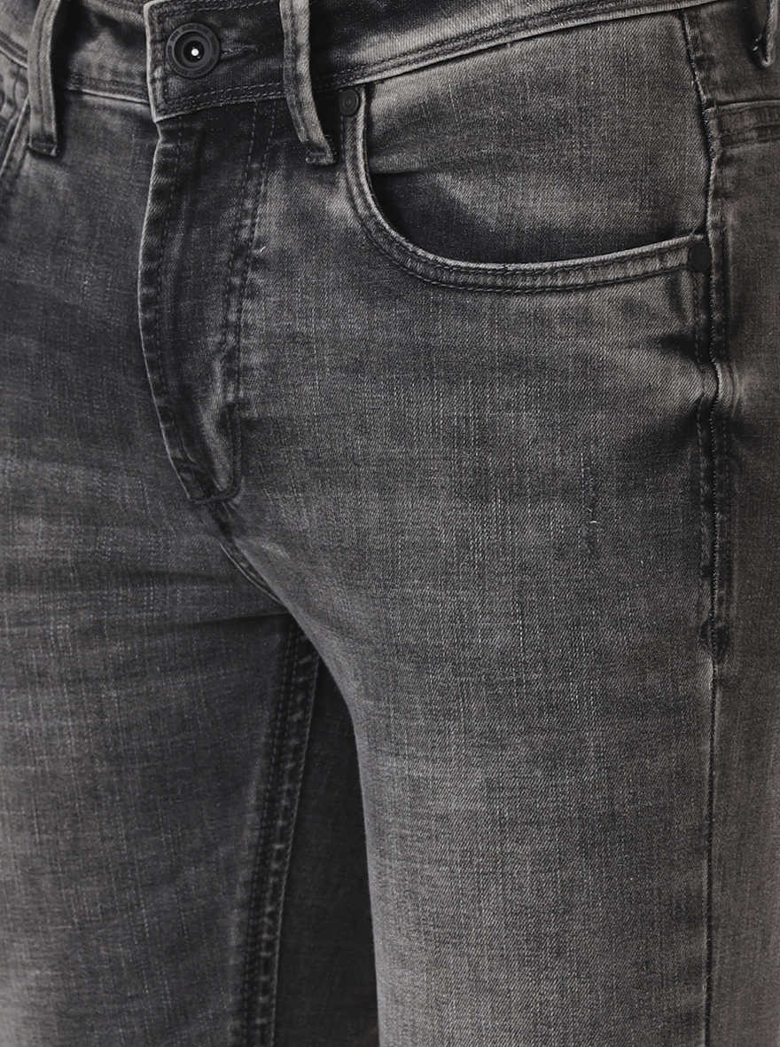 Light Grey Solid Rider Fit Jeans | JadeBlue