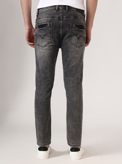Light Grey Solid Rider Fit Jeans | JadeBlue