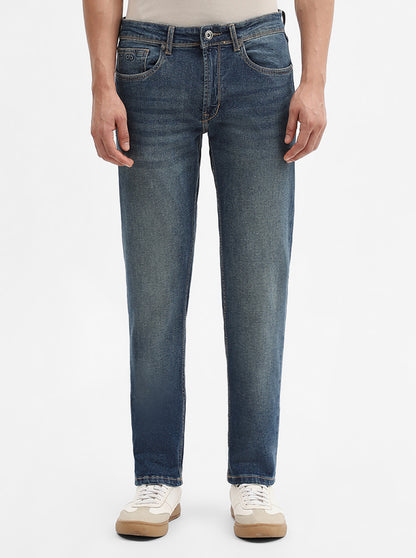 Deep Indigo Washed Straight Fit Jeans | JadeBlue