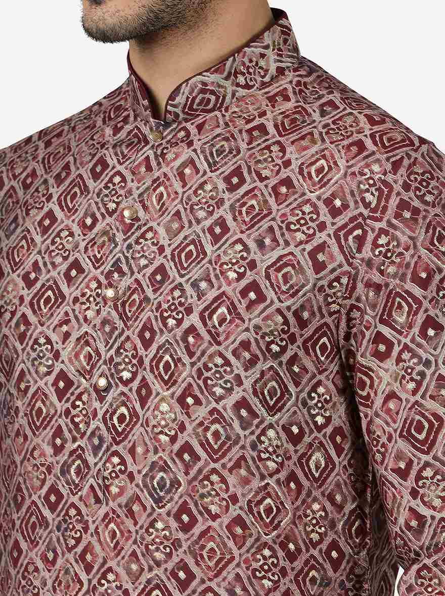 Wine Kurta | The Kurta Company