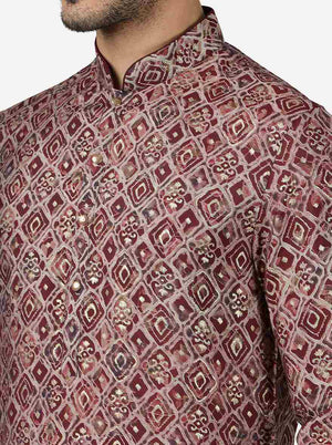 Wine Kurta | The Kurta Company