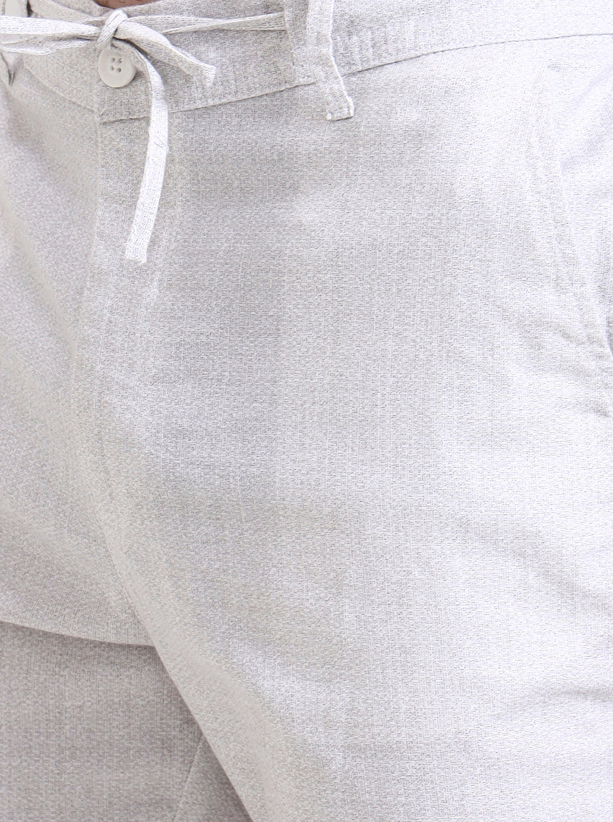 White Solid Regular Fit Track Pant | JadeBlue