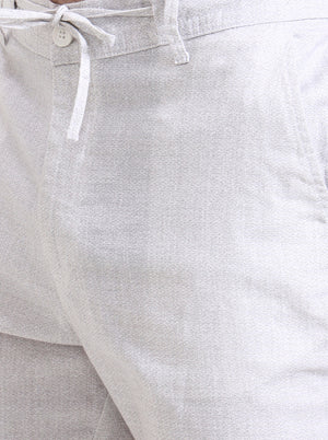 White Solid Regular Fit Track Pant | JadeBlue