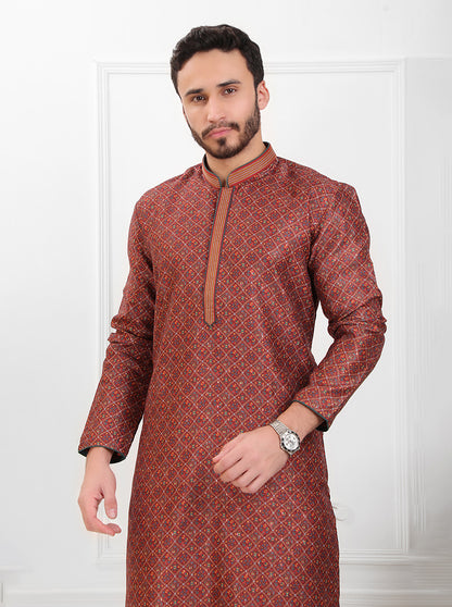 Maroon Kurta Pajama | TULA