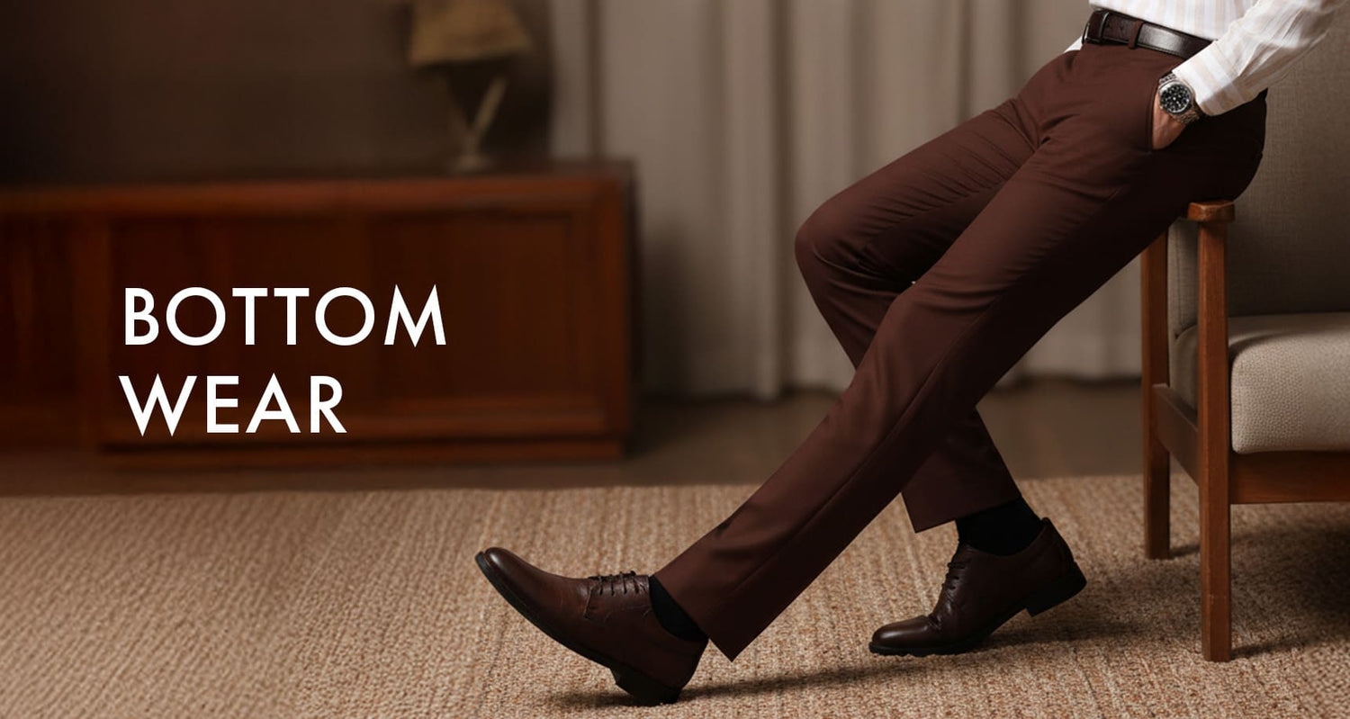 Men's Formal Bottom Wear | Stylish & Pro – JadeBlue