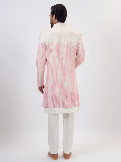Light Pink Indowestern | Azania