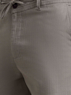 Light Grey Solid Regular Fit Track Pant | JadeBlue