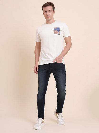 Deep Indigo Solid Rider Fit Jeans | JadeBlue