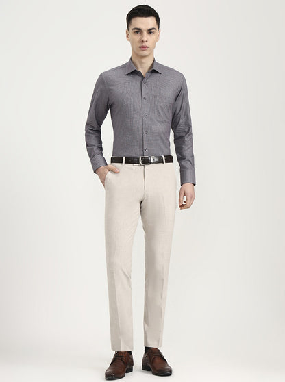 Black & Red Printed Slim Fit Formal Shirt | JadeBlue Super Luxe