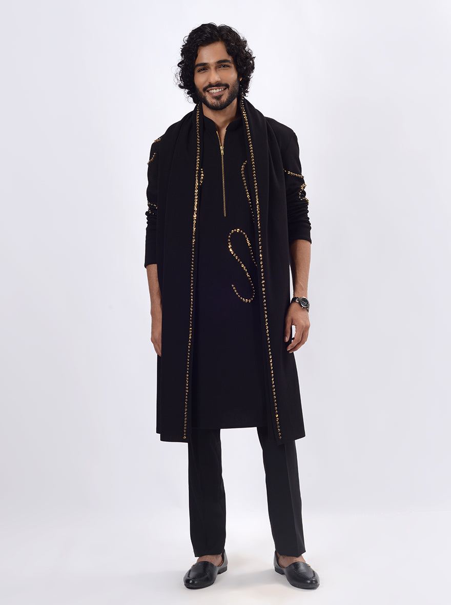 Black Kurta Pajama | TULA