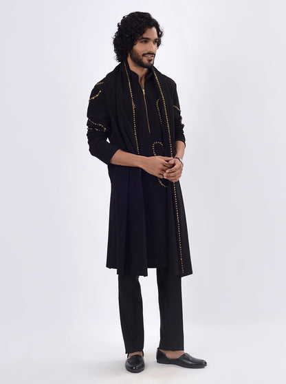 Black Kurta Pajama | TULA