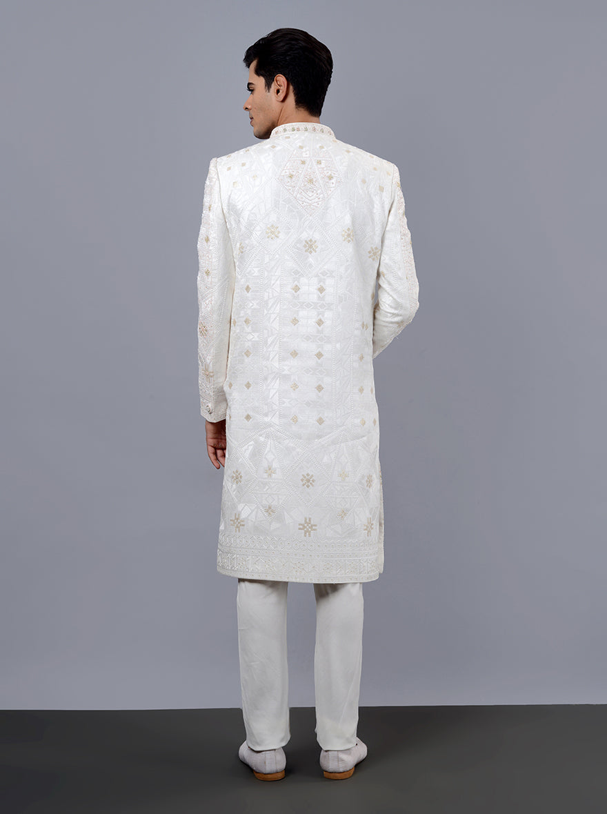 Off White Sherwani | TULA