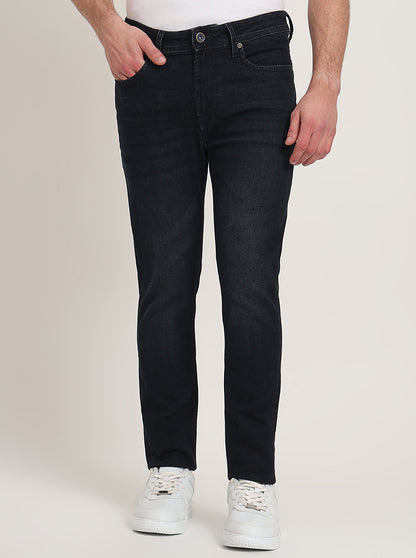 Indigo Blue Washed Slim Fit Jeans | JadeBlue