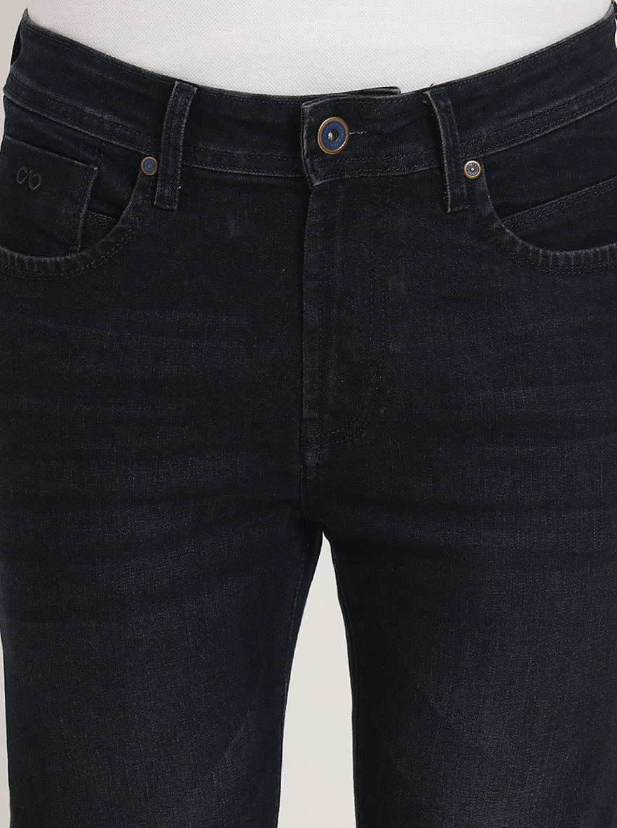 Indigo Blue Washed Slim Fit Jeans | JadeBlue
