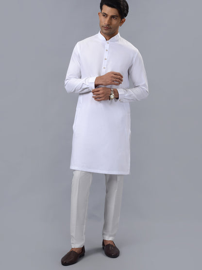 White Kurta Pajama | Azania