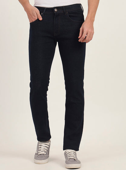 Raw Blue Washed Narrow Fit Jeans | Greenfibre