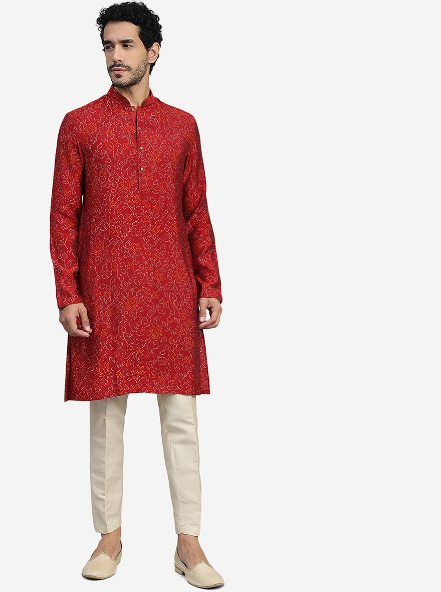 Maroon Kurta | The Kurta Company