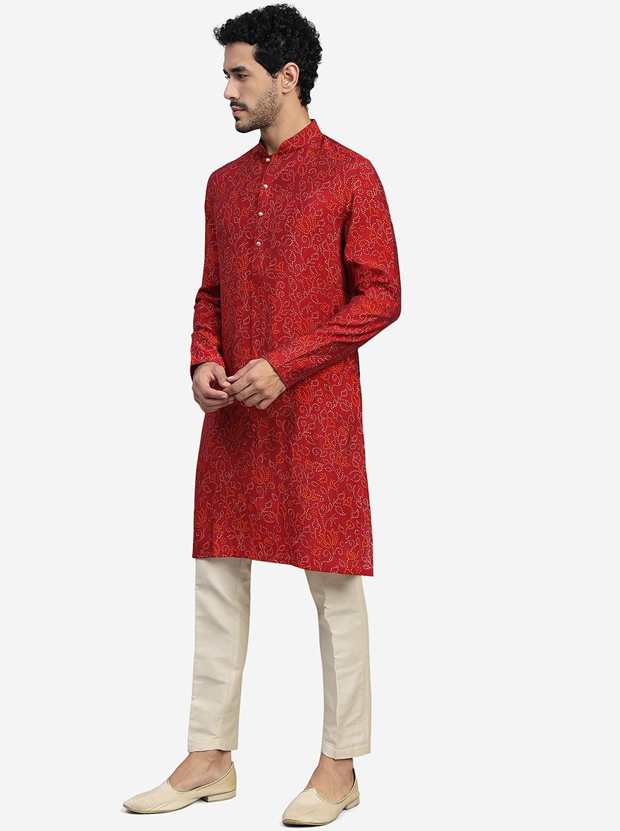Maroon Kurta | The Kurta Company