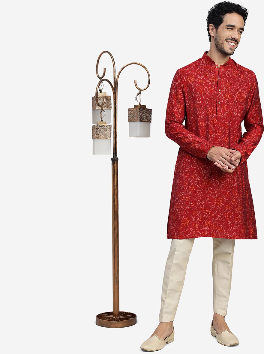 Maroon Kurta | The Kurta Company