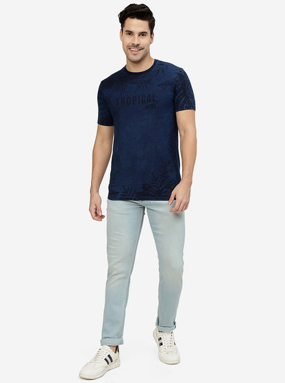 Ice Blue Washed Straight Fit Jeans | JadeBlue