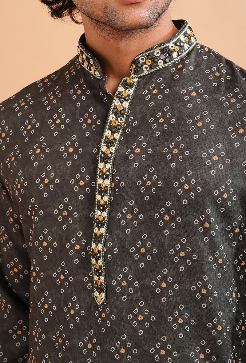 Green Kurta Pajama | TULA
