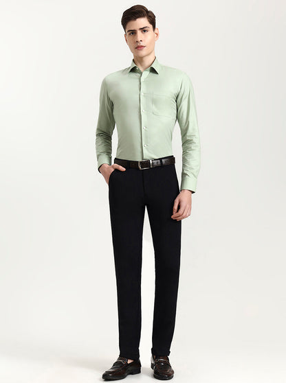 Black Checked Slim Fit Club Wear Trouser | Wyre