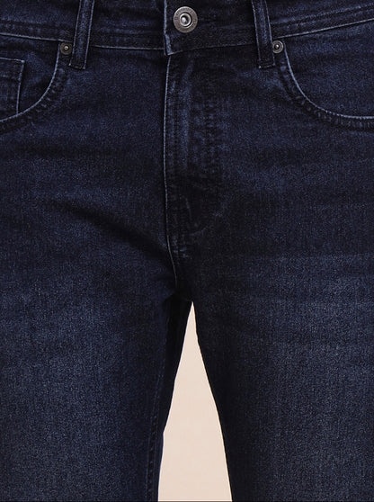 Indigo Blue Washed Urban Fit Jeans | Greenfibre