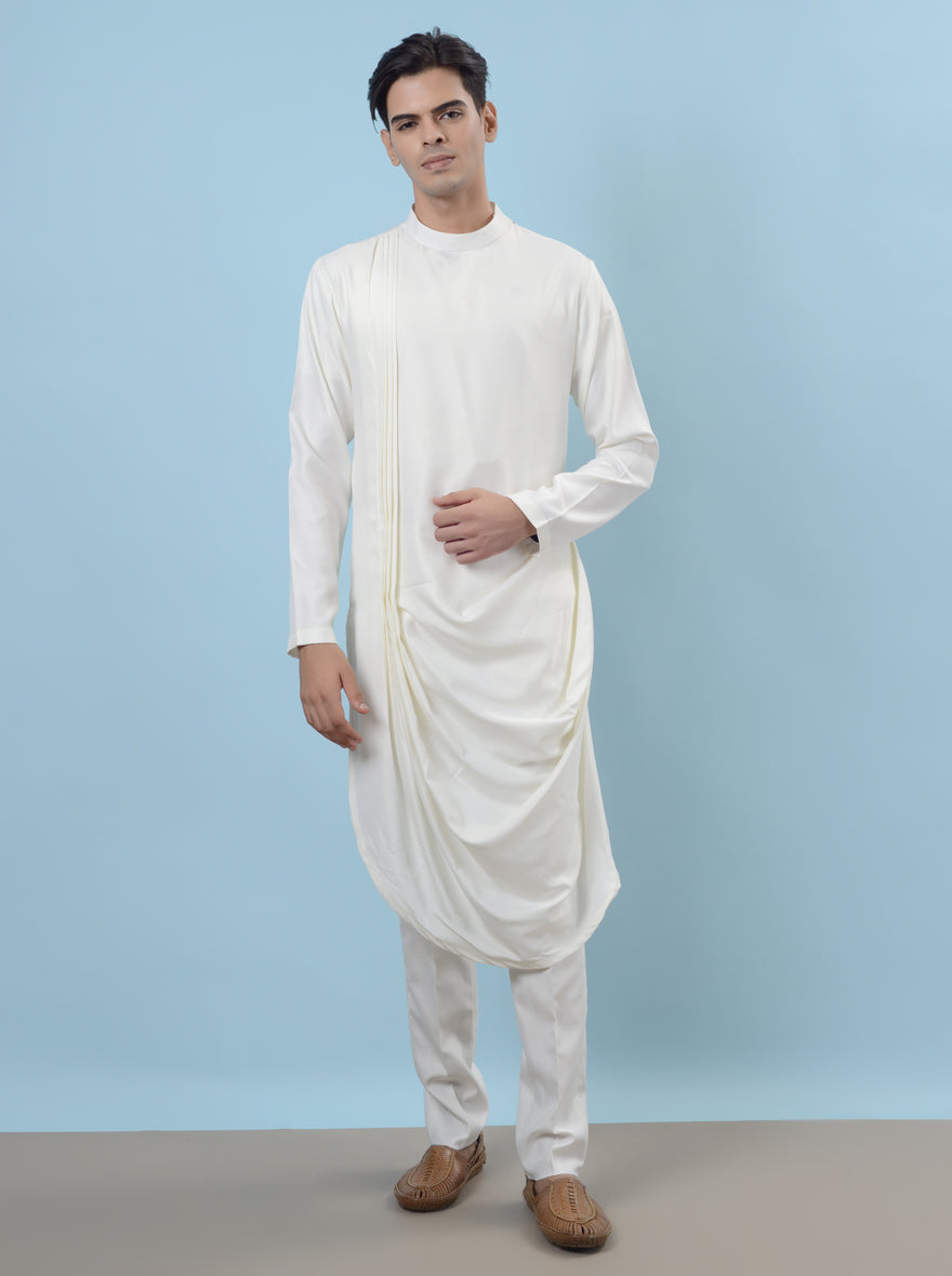Cream Kurta Pajama | TULA