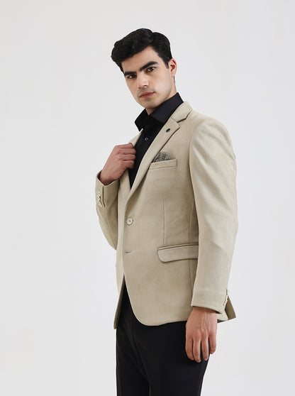 Pista Solid Regular Fit Blazer | Wyre