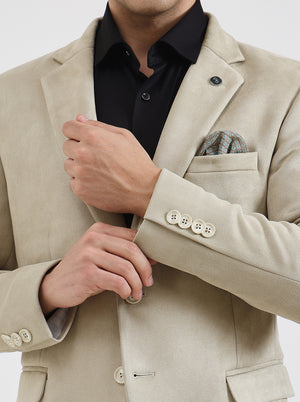 Pista Solid Regular Fit Blazer | Wyre